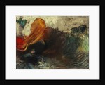 The Death of Ophelia; La Mort d'Ophelie, by Odilon Redon