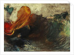 The Death of Ophelia; La Mort d'Ophelie, by Odilon Redon