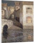 The House by the River, Chartres by Henri Eugene Augustin Le Sidaner