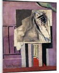 Still Life in front of Balcony by Louis Marcoussis