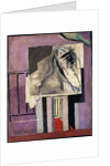 Still Life in front of Balcony by Louis Marcoussis