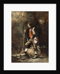 Young Italian boy on the Mountain; Jeune Patre Italien dans le Montagne, c.1845-55 by Jean Baptiste Camille Corot
