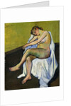 Seated Nude; Nu assis, 1916 by Marie Clementine Valadon