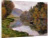 Boat on the Seine near Jeufosse by Claude Monet