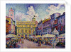 The Herb Market, Verona; la Place aux Herbes, Verone by Paul Signac