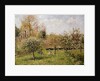Spring at Eragny; Printemps a Eragny, 1900 by Camille Pissarro