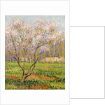 Apple Tree in Blossom; Pommiers en Fleurs by Henri Jean Guillaume Martin