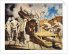 The Howitzer in Action, c.1917 by William Orpen