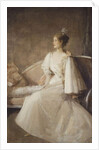 Portrait of a Lady seated on a Sofa, c.1900 by John Lavery