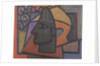 Design with Benin Head by Mark Gertler
