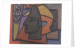 Design with Benin Head by Mark Gertler