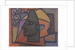 Design with Benin Head by Mark Gertler