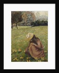 Crocuses by Lucien Pissarro