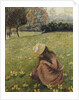 Crocuses by Lucien Pissarro