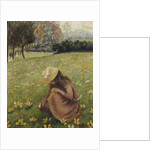 Crocuses by Lucien Pissarro