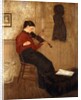 Young Woman with a Violin, 1897-98 by Gwen John