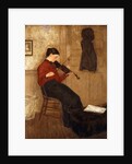 Young Woman with a Violin, 1897-98 by Gwen John