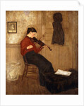 Young Woman with a Violin, 1897-98 by Gwen John