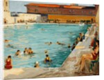 The Peoples' Pool, Palm Beach, 1927 by John Lavery