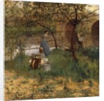 On the Loing, 1884 by John Lavery