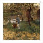 On the Loing, 1884 by John Lavery