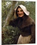 A Toiler Still; An Old Woman, North Lincolnshire, 1887 by George Clausen