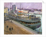 Naval Ratings Embarking, Southampton by John Lavery