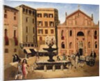 Square in Rome, 1925 by Christopher Wood