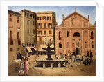Square in Rome, 1925 by Christopher Wood