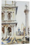 The Corner of the Libreria, with the Column of St. Theodore, Venice, 1904 by John Singer Sargent
