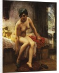 An Algerian Prostitute by Frederick Arthur Bridgman