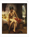 An Algerian Prostitute by Frederick Arthur Bridgman