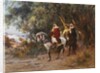 Arabs on Horseback, 1892 by Frederick Arthur Bridgman