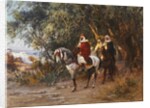 Arabs on Horseback, 1892 by Frederick Arthur Bridgman