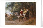 Arabs on Horseback, 1892 by Frederick Arthur Bridgman