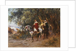 Arabs on Horseback, 1892 by Frederick Arthur Bridgman