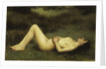 Reclining Nude by Louis Courtat