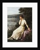 Portrait of a Woman by a Lake by Albert Lynch