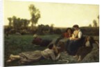 The Haymakers at Rest by Jules Breton
