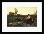 The Haymakers at Rest by Jules Breton