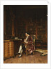 In the Library by Johann Hamza