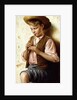 A Young Boy with a Flute by Vittorio Rignano