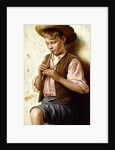 A Young Boy with a Flute by Vittorio Rignano