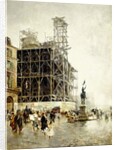 Place de Pyramides by Giuseppe or Joseph de Nittis