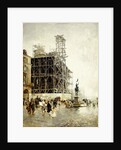 Place de Pyramides by Giuseppe or Joseph de Nittis
