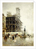 Place de Pyramides by Giuseppe or Joseph de Nittis
