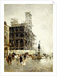 Place de Pyramides by Giuseppe or Joseph de Nittis