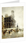 Place de Pyramides by Giuseppe or Joseph de Nittis