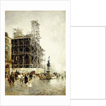 Place de Pyramides by Giuseppe or Joseph de Nittis