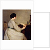 Lady in Grey by George F. Henry